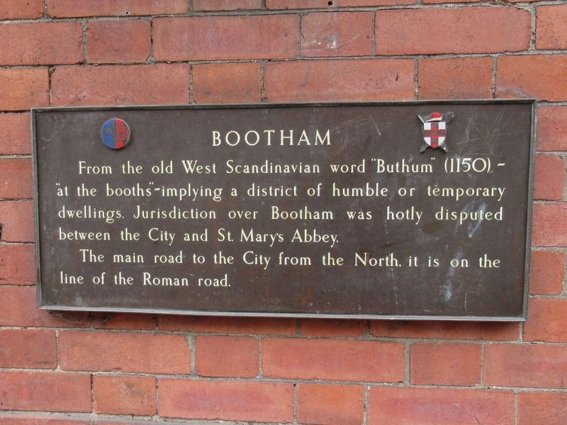 Bootham Marker image. Click for full size.