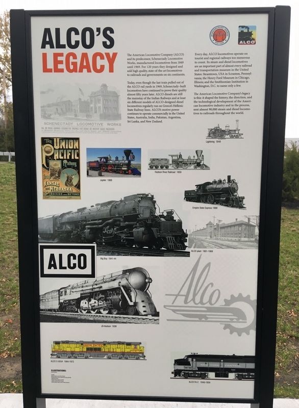 ALCo's Legacy Marker image. Click for full size.