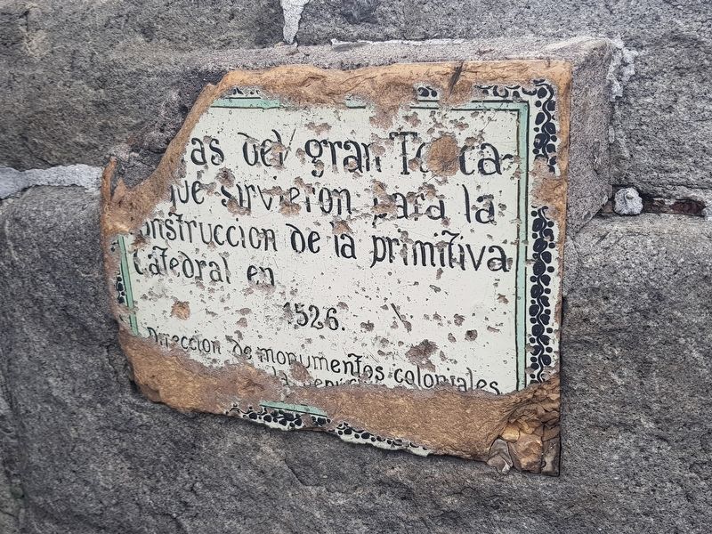 Ruins of an Aztec Pyramid Marker. Click for full size. Ruins of an Aztec Pyramid Marker image. Click for full size.