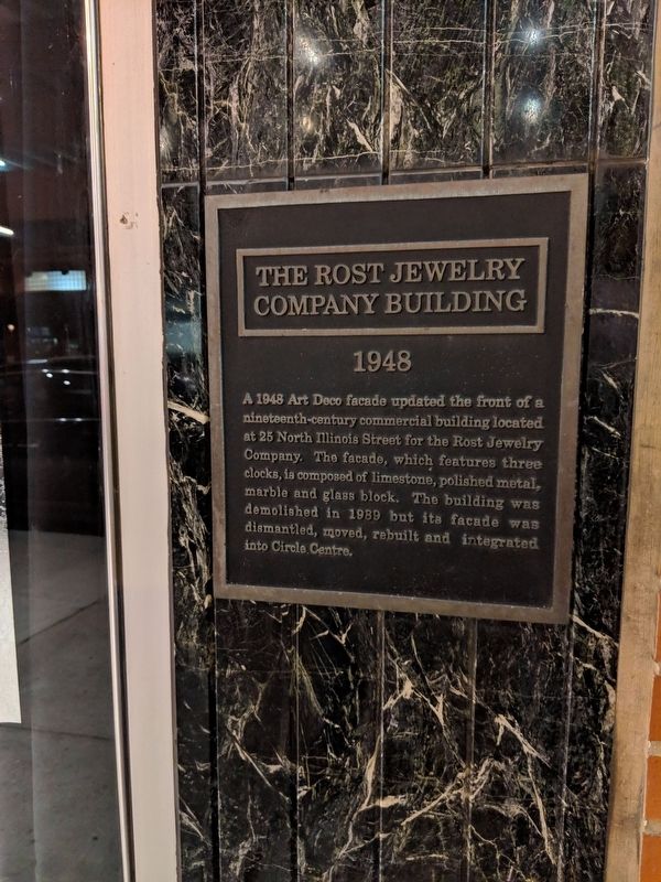 The Rost Jewelry Company Building Marker image. Click for full size.