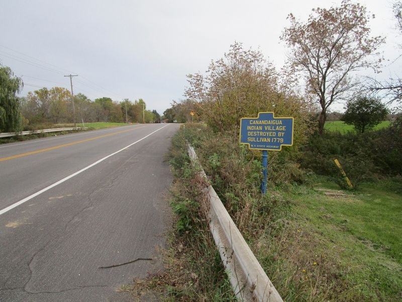 Canandaigua Marker. Click for full size. Canandaigua Marker image. Click for full size.