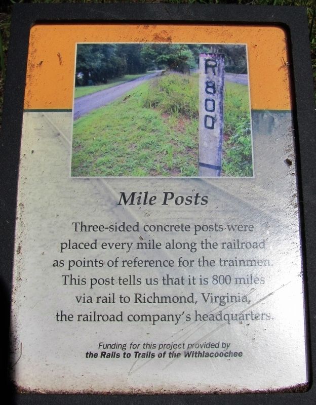Mile Posts Marker image. Click for full size.