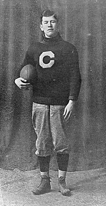 Jim Thorpe in Carlisle Indian School Uniform image. Click for full size.