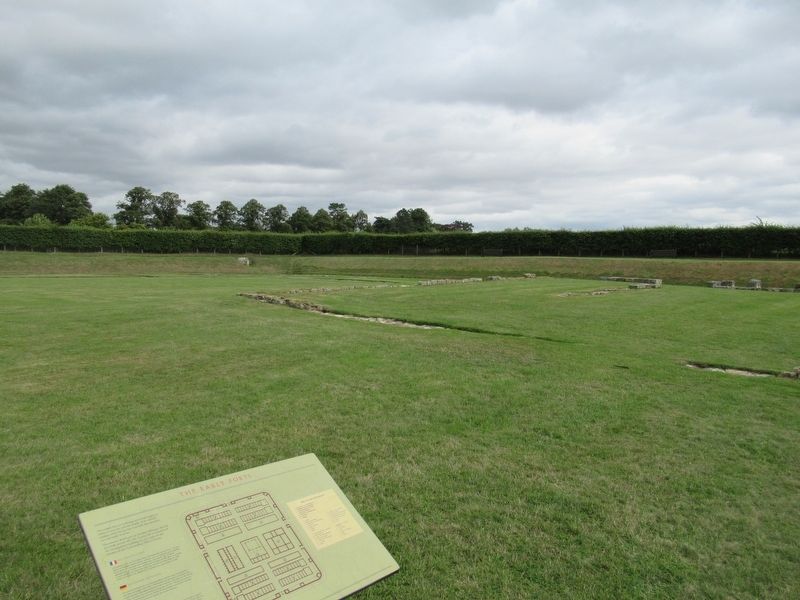 The Early Forts Marker image. Click for full size.