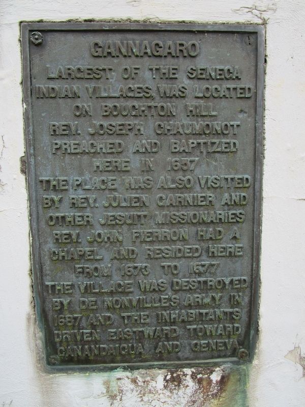 Gannagaro Marker. Click for full size. Gannagaro Marker image. Click for full size.
