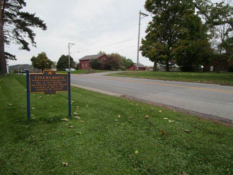 Ezra Wilmarth Marker image. Click for full size.