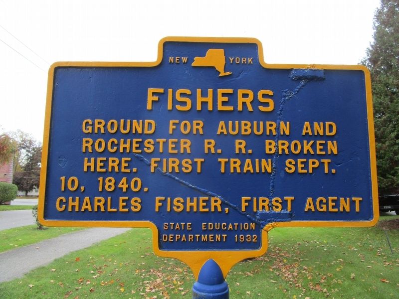 Fishers Marker. Click for full size. Fishers Marker image. Click for full size.
