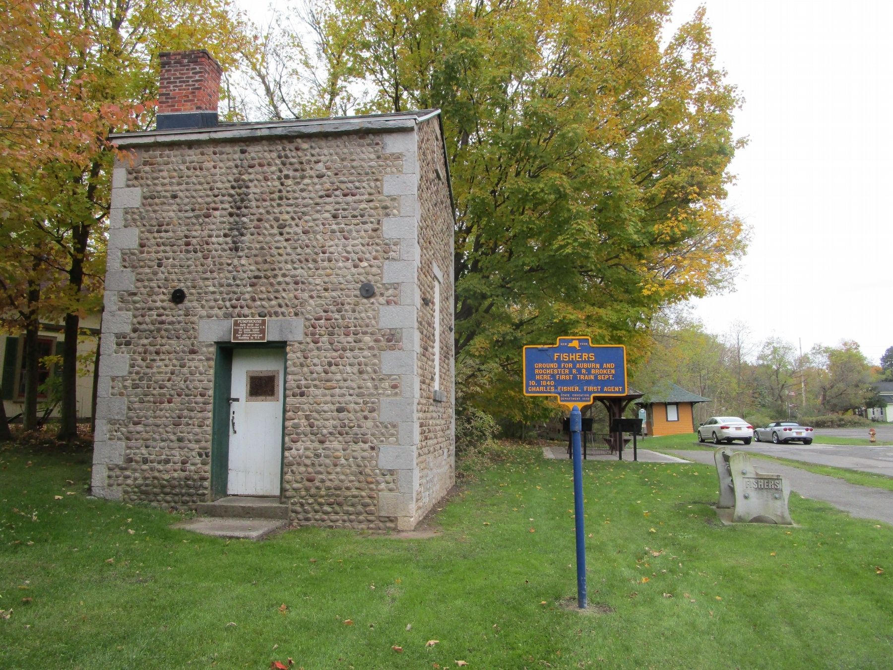 Fishers Marker. Click for full size. Fishers Marker image. Click for full size.