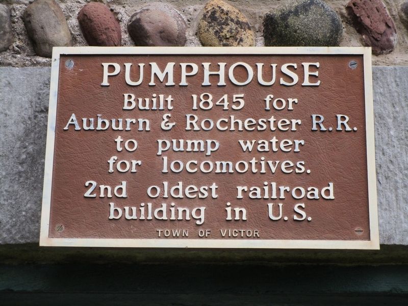 Pumphouse Marker. Click for full size. Pumphouse Marker image. Click for full size.