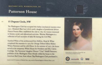 Patterson House Marker image. Click for full size.