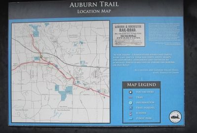 Auburn Trail Location Map Marker image. Click for full size.