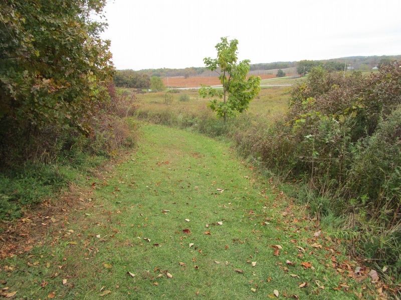 To Markers on Fort Hill image. Click for full size.
