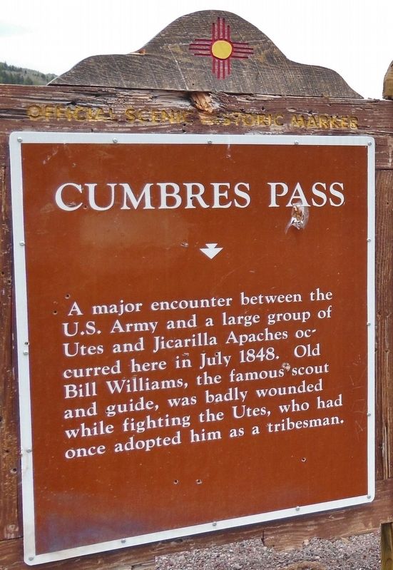 Cumbres Pass Marker image. Click for full size.