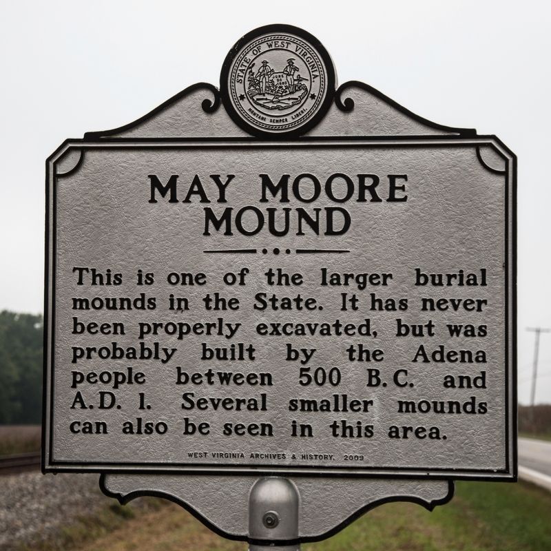 May Moore Mound Marker image. Click for full size.