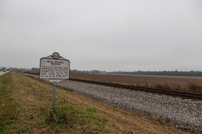 May Moore Mound Marker image. Click for full size.