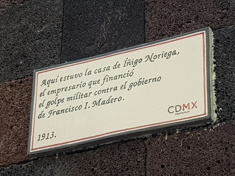 House of Íñigo Noriega Marker. Click for full size. House of Íñigo Noriega Marker image. Click for full size.