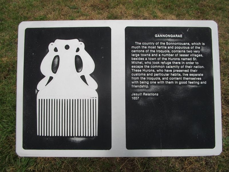 Gannongarae Marker. Click for full size. Gannongarae Marker image. Click for full size.