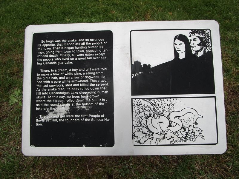 Onondowahgah Marker. Click for full size. Onondowahgah Marker image. Click for full size.
