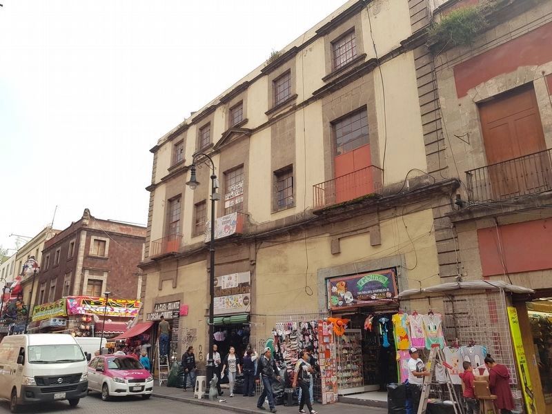 First Post Office in New Spain Marker image. Click for full size.