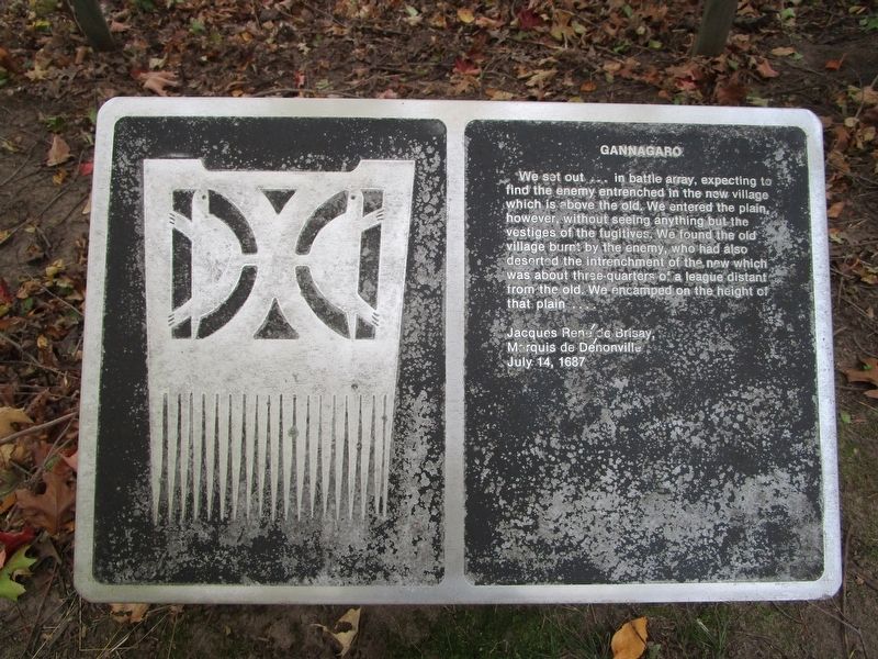 Gannagaro Marker. Click for full size. Gannagaro Marker image. Click for full size.