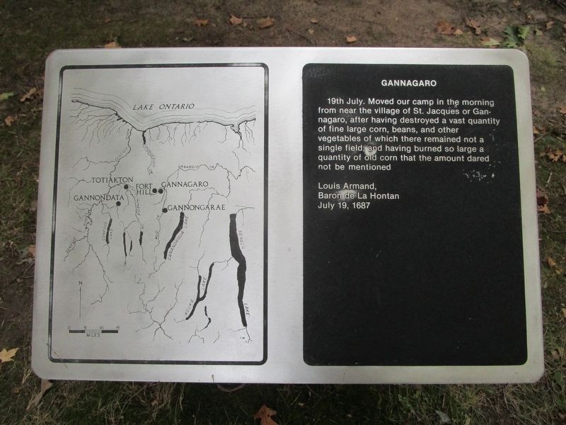 Gannagaro Marker. Click for full size. Gannagaro Marker image. Click for full size.