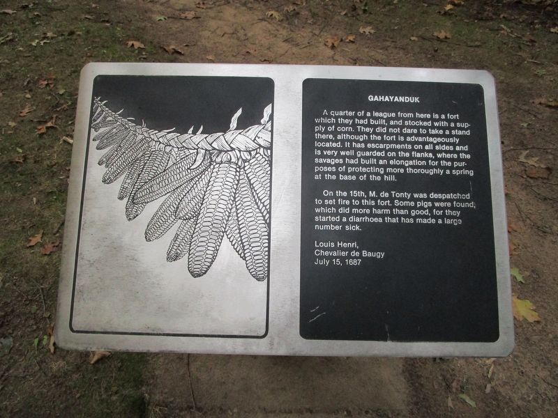 Gahayanduk Marker. Click for full size. Gahayanduk Marker image. Click for full size.