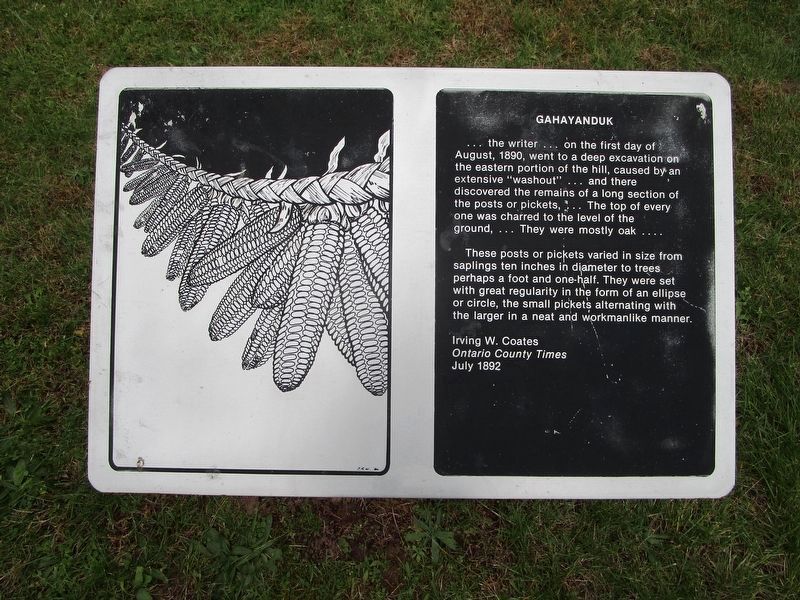 Gahayanduk Marker. Click for full size. Gahayanduk Marker image. Click for full size.