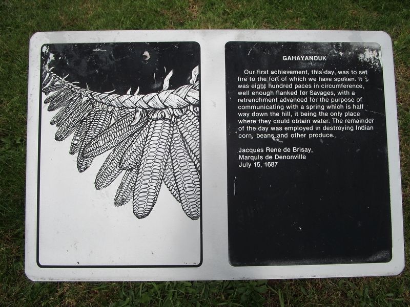 Gahayanduk Marker. Click for full size. Gahayanduk Marker image. Click for full size.
