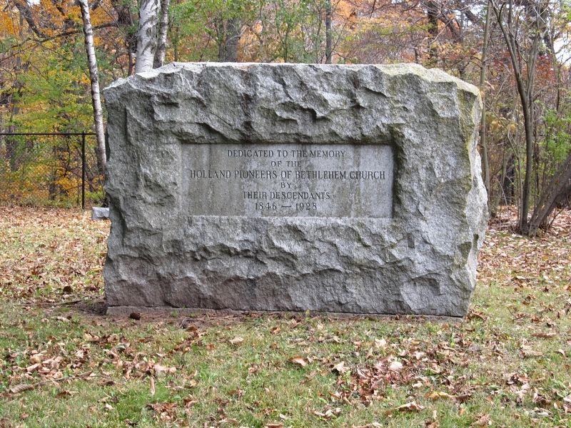 Memorial within tract. Click for full size. Memorial within tract image. Click for full size.