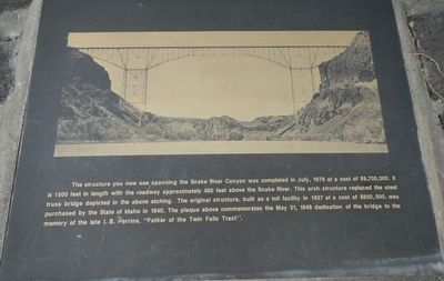 Perrine Memorial Bridge Marker image. Click for full size.