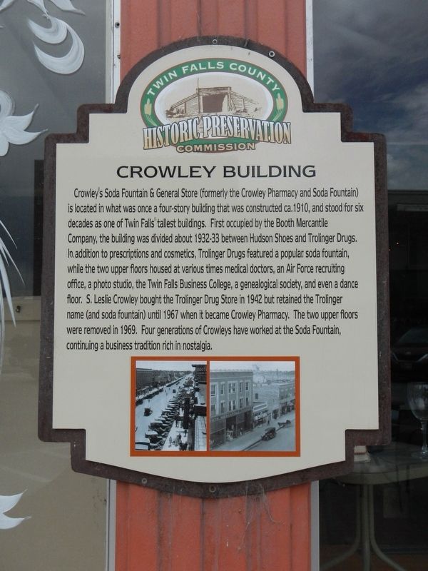 Crowley Building Marker image. Click for full size.