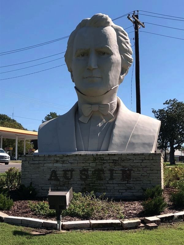 Stephen F. Austin Giant Bust image. Click for full size.