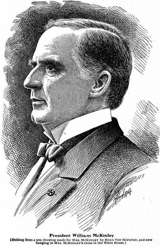 President William McKinley image. Click for full size.