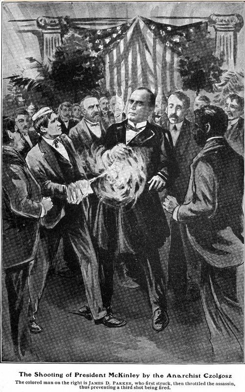 The Shooting of President McKinley by the Anarchist Czolgosz. Click for full size. The Shooting of President McKinley by the Anarchist Czolgosz image. Click for full size.