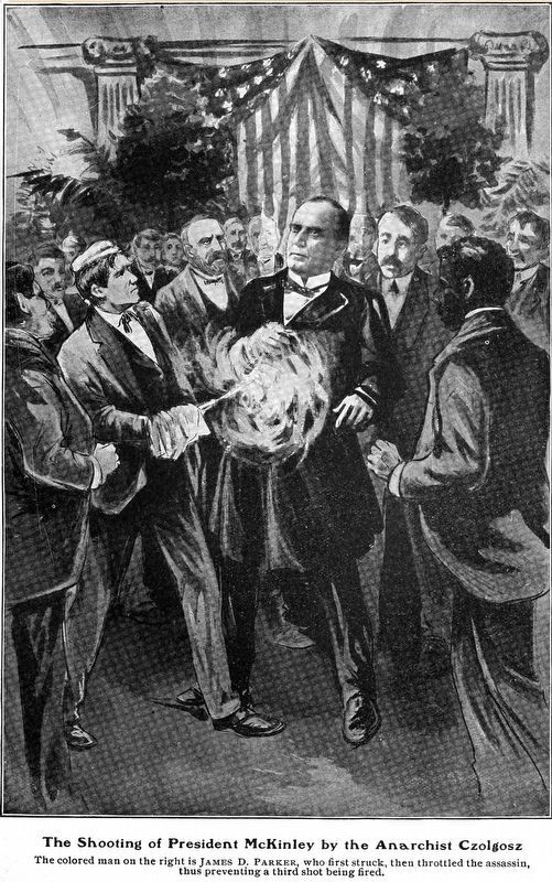 The Shooting of President McKinley by the Anarchist Czolgosz image. Click for full size.