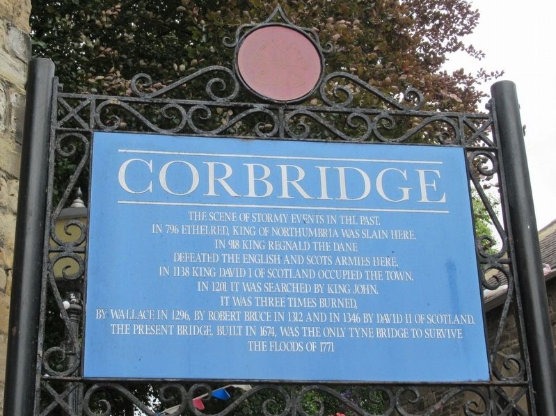 Corbridge Marker. Click for full size. Corbridge Marker image. Click for full size.