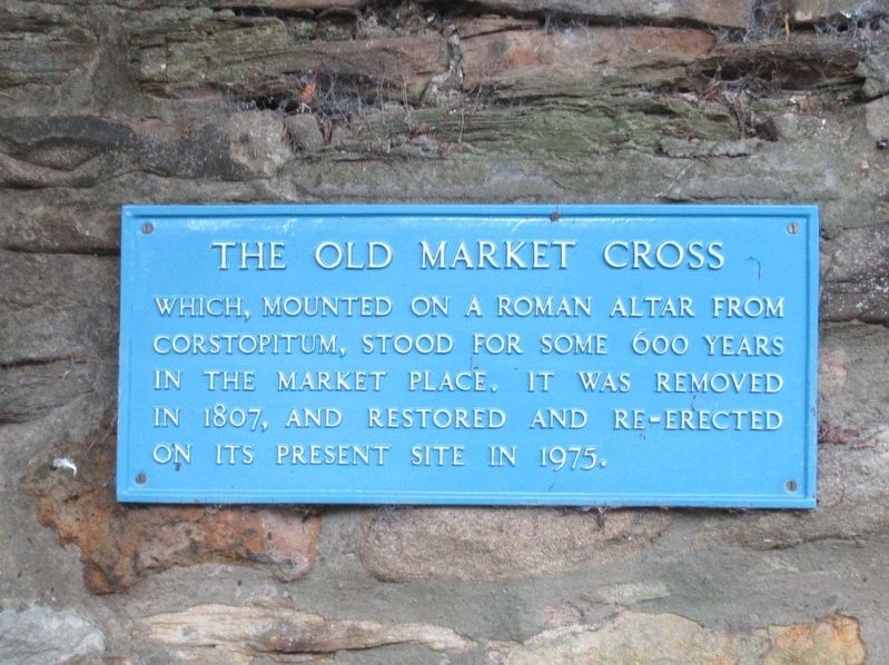 The Old Market Cross Marker. Click for full size. The Old Market Cross Marker image. Click for full size.