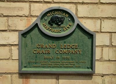 Grand Ledge Chair Company Marker image. Click for full size.