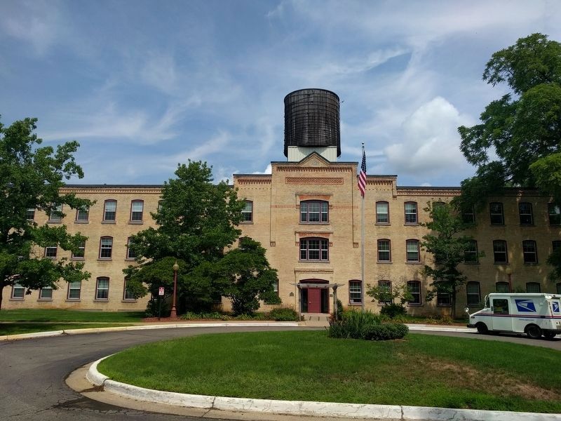 Grand Ledge Chair Company Building and Marker. Click for full size. Grand Ledge Chair Company Building and Marker image. Click for full size.