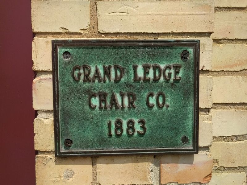 Grand Ledge Chair Company Marker. Click for full size. Grand Ledge Chair Company Marker image. Click for full size.