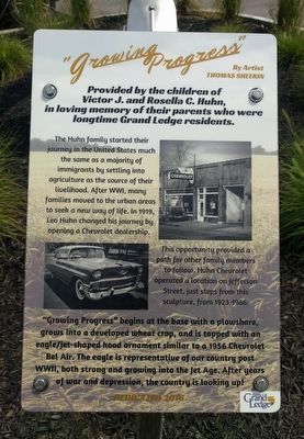 "Growing Progress" Marker. Click for full size. "Growing Progress" Marker image. Click for full size.