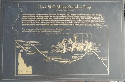 Over 500 Miles Step-by-Step Marker image. Click for full size.