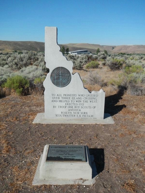 To All Pioneers Marker image. Click for full size.