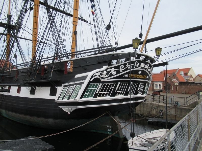 HMS Trincomalee image. Click for full size.