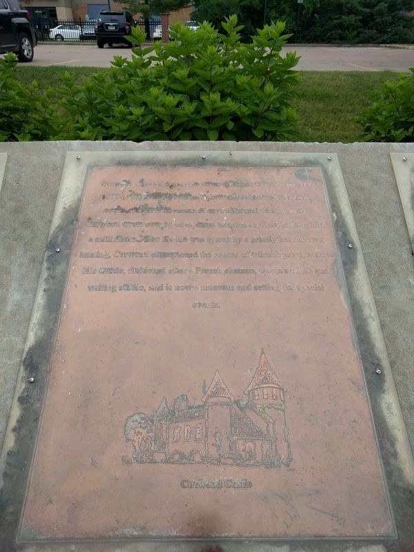 Walk of History Marker [Panel 10 - Curwood Castle] image. Click for full size.