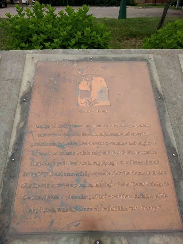 Walk of History Marker [Panel 12 - George W. Hoddy] image. Click for full size.