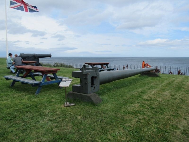 Coast Defence Gun Barrel Marker image. Click for full size.