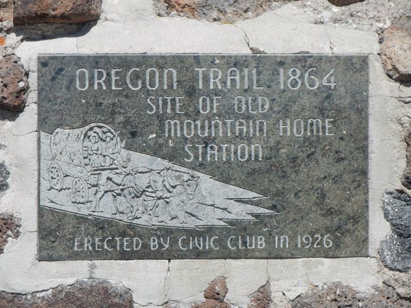 Oregon Trail 1864 Marker image. Click for full size.