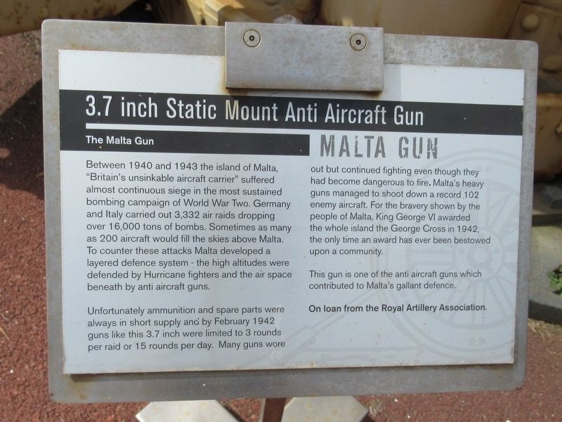 Malta Gun Marker image. Click for full size.