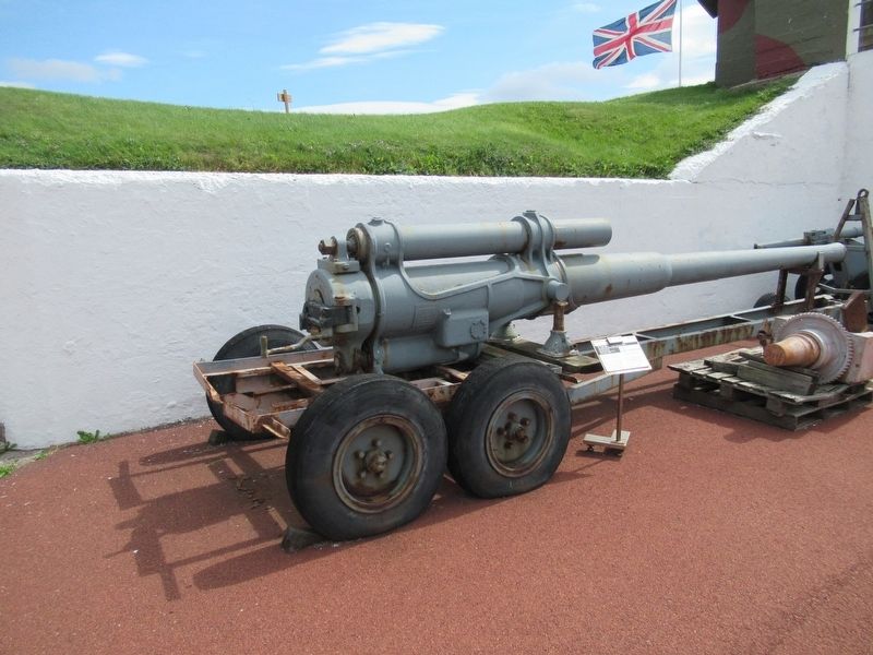 Naval Coast Defence Gun Marker image. Click for full size.